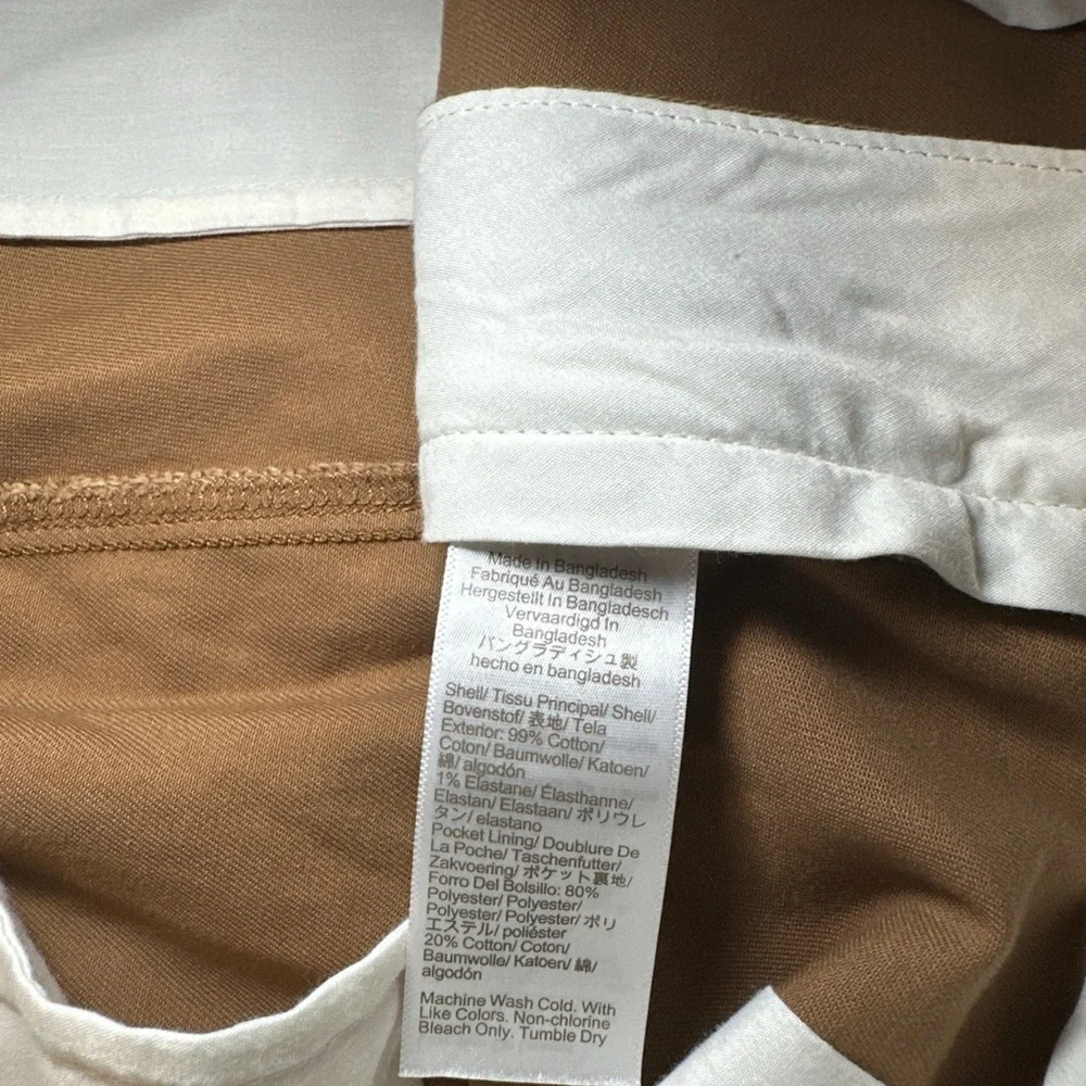 J.Crew‎ flex slim chino men’s pants size 36X32 color river brown